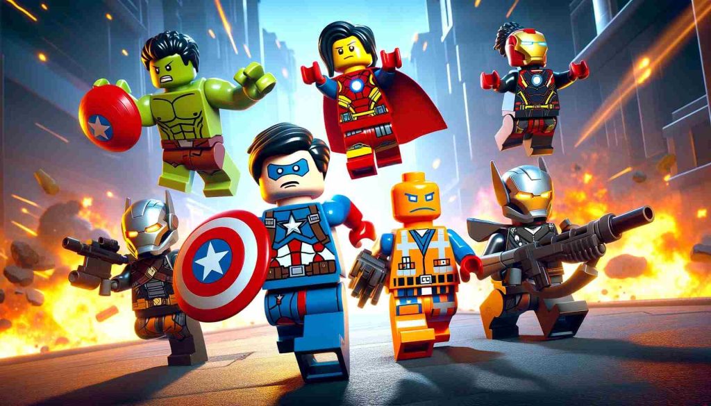 Lego Marvel Super Heroes Poster